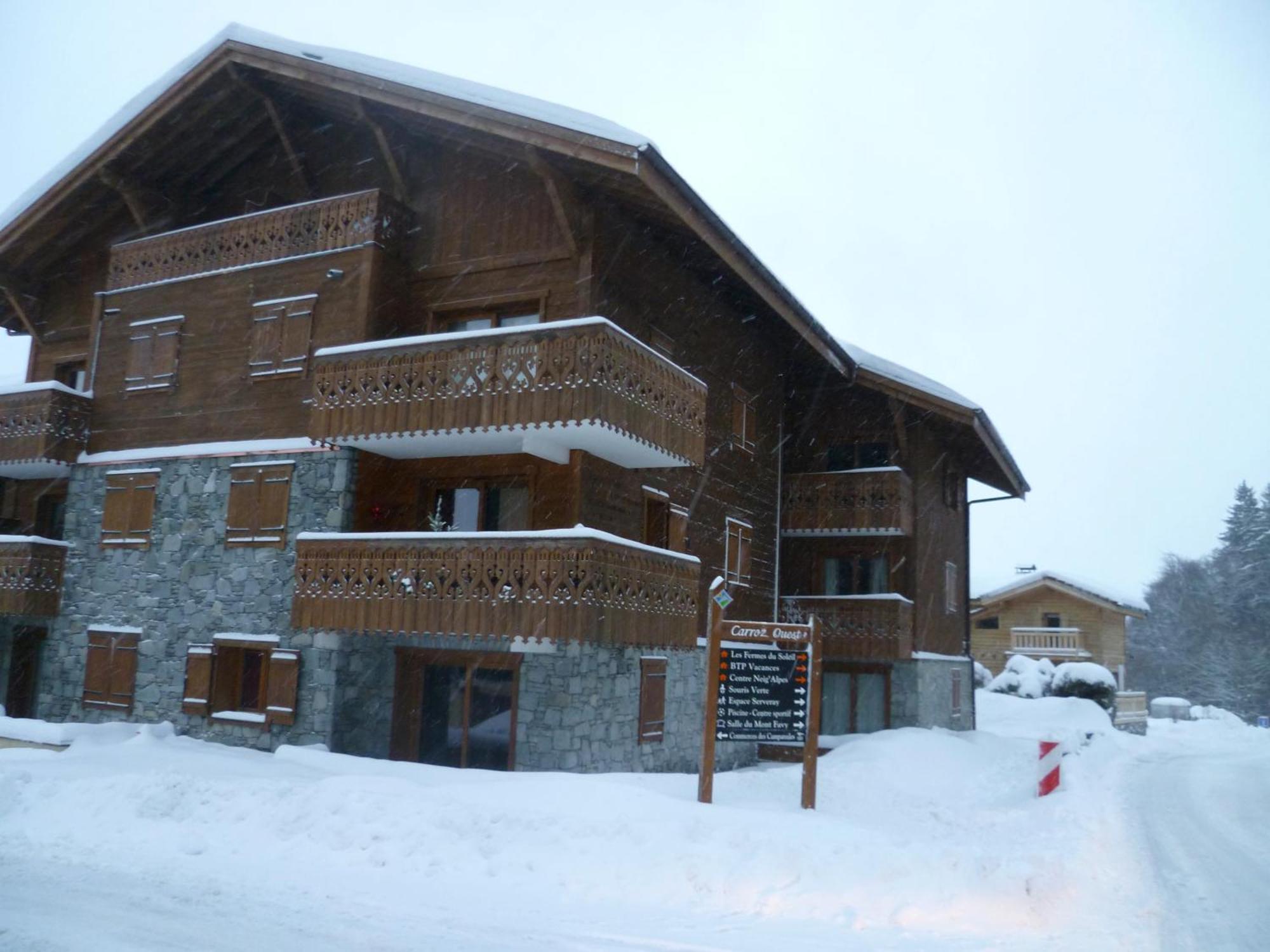 Lucada Les Carroz Apartment Екстериор снимка